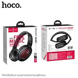 Навушники бездротові Hoco W23 Brilliant Sound Bluetooth стерео гарнітура чорна - мініатюра 4