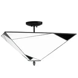 Люстра Brille Тіффані стельова E27 60W BR (BL-605C/2) - мініатюра 4