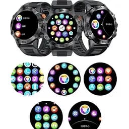 Смарт-годинник Hoco Y20 Smart Sports Watch (call version) Black - мініатюра 8