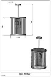 Люстра GL Tubes PikArt арт. 23528 - мініатюра 6