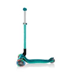 Самокат Globber Primo foldable plus lights, колеса з підсвічуванням, зелений (439-107) - мініатюра 7