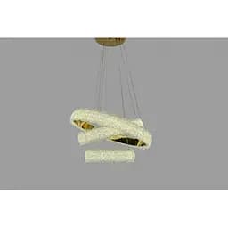 Півісна люстра кільця Linisoln 1533-50x40x30 FG метал, акрил, круги 50-40-30 см, LED-стрічка, 80 Вт - мініатюра 2