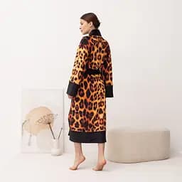 Кімоно жіноче з плюшевого велюру Kimono Сonfidence 18398 XL - мініатюра 2