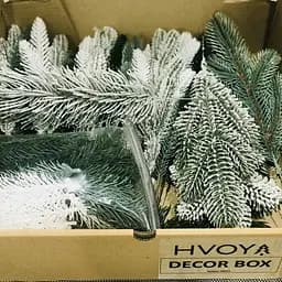 Набір хвойних литих гілочок Hvoya Decor Box (84 елементи) - мініатюра 10