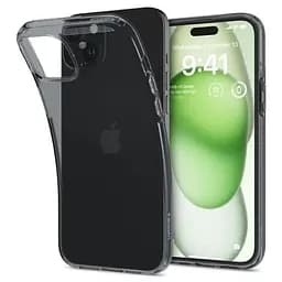Прозорий чохол Spigen Crystal Flex Space Crystal для iPhone 15 Plus (ACS06457) - мініатюра 3