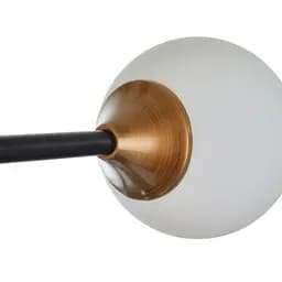 Люстра Brille молекула стельова в зал E27 60W BK (BL-906C/6) - мініатюра 3
