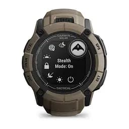 Смарт-годинник Garmin Instinct 2X Solar-Tactical Edition Coyote Tan (010-02805-12/02) - мініатюра 7