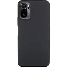 Чехол Silicone Cover Ummi Lakshmi (AA) для Xiaomi Redmi Note 10 / Note 10s / Poco M5s Черный / Black