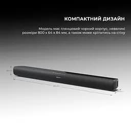 Саундбар Sharp HT-SB100 Black - мініатюра 5