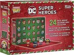 Ігровий набір Funko POP! Advent Calendar DC Super Heroes Різдвяний Адвент календар Марвел Супер герої коміксів - мініатюра 4