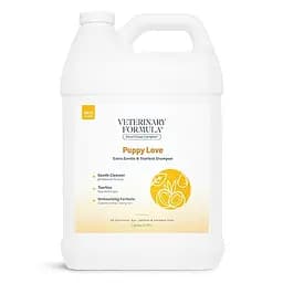 Шампунь Veterinary Formula Puppy Love для щенков и котят 3.79 л без слез бережно очищает и увлажняет