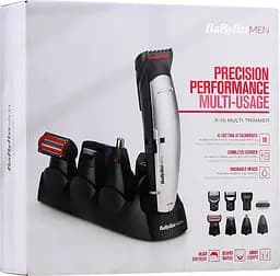 Набір для стрижки Babyliss Waterproof E837E сріблястий - мініатюра 5