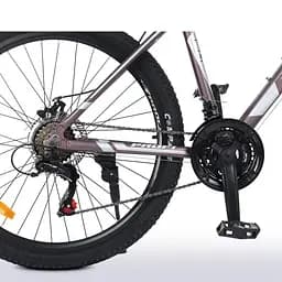 Велосипед "PHANTOM" PROF1 G26PHANTOM A26.1 26 д. Алюм.рама 19 ", SHIMANO 21SP, алюм., DB, FW TZ500, чорно-синій - мініатюра 8