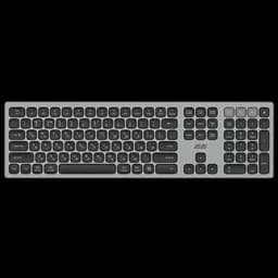 Клавіатура бездротова 2E KS270 EN/UKR Grey/Black (2E-KS270WBGR_UA) - мініатюра 4