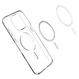 Чохол Spigen Ultra Hybrid (MagFit) Frost Clear для iPhone 15 Pro (ACS06719) - мініатюра 3