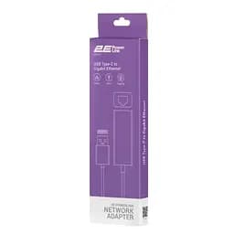 Мережевий адаптер PowerLink U2085T 1xGE, USB TypeC 2E teh0018059 - мініатюра 6