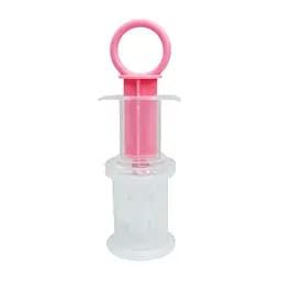 Дитячий Шприц-дозатор для ліків MGZ-0719(Pink) із мірним стаканчиком - мініатюра 2