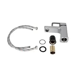 Змішувач для умивальника Lidz Wawel 001 (k35) LDWAW001CRM45387 Chrome - мініатюра 4