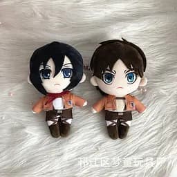 М'яка іграшка Мікаса Аккерман з аніме Атака Титанів attack on titan - мініатюра 2