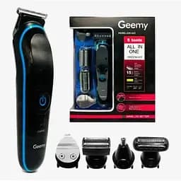 Професійна акумуляторна бездротова машинка триммер Geemy GM 563 5 в 1 - мініатюра 2