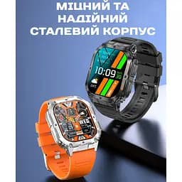 Годинник Smart Respect X Silver з компасом - мініатюра 3