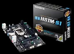 Материнська плата Gigabyte GA-H81M-S1 LGA 1150 (GA-H81M-S1) Б/В - мініатюра 3