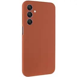 Чохол Silicone Cover Lakshmi Full Camera (AA) для Samsung Galaxy M35 5G Коричневий / Brown