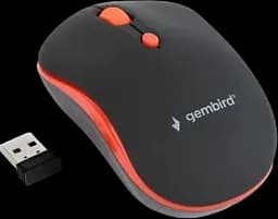 Миша бездротова Gembird MUSW-4B-03-R Black/Red - мініатюра 1