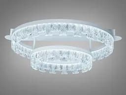 LED-світильник стельовий Diasha MX78205/500+300WH 72W, 2 кільця, 3 режими світла, 50x60 см - мініатюра 4
