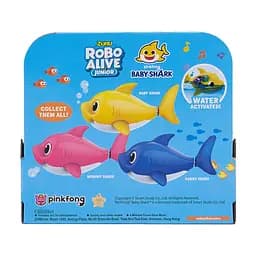 Інтерактивна іграшка для ванни Robo Alive Junior Daddy Shark (25282B) - мініатюра 7