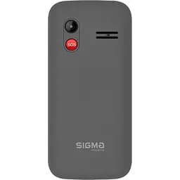 Мобільний телефон (бабушкофон) Sigma mobile Comfort 50 HIT Grey - мініатюра 2