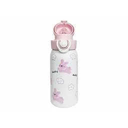 Дитячий термос-поїлка Mega Zayka MGZ-0334(Pink) рожевий, 350 мл - мініатюра 2