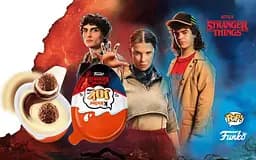 Комплект шоколадних яєць Kinder Joy Funko Netflix Stranger Things 36 шт по 20 г - мініатюра 4