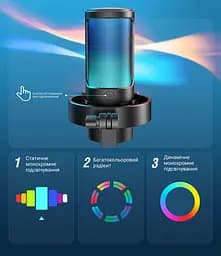 Мікрофон Fifine A8 RGB Ampligame (Ampligame A8) Б/в - мініатюра 11
