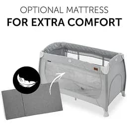 Дитячий манеж Hauck Play N Relax Quilted Grey, сірий (60011-5) - мініатюра 5