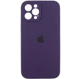 Чохол Epik Silicone Case Full Camera Protective AA для Apple iPhone 12 Pro 6.1 Фіолетовий/Elderberry