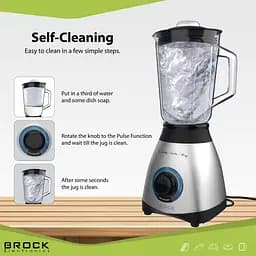 Блендер BROCK BL 1502 SS стаціонарний 500Вт - мініатюра 6