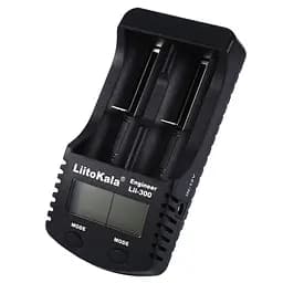 Зарядний пристрій Liitokala Lii-300 на 2 слоти (для Ni-MH, Ni-CD, Li-Ion) + блок живлення - мініатюра 5