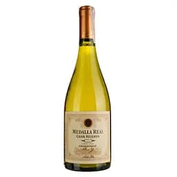 Вино Medalla Real Gran Reserva Chardonnay Leyda Valley D.O., белое, сухое, 13,5%, 0,75 л