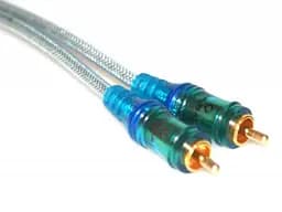 Міжблоковий кабель 2RCA-2RCA Oehlbach Ice Blue 100 1 м - мініатюра 4