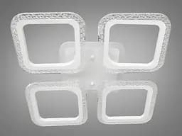 Стельова LED-люстра Diasha AS8170/4WH, квадрати, 55 W, пульт ДК - мініатюра 5