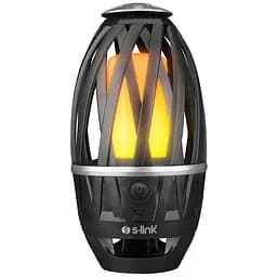 Ліхтар аккумуляторный S-link SL-F807 34 Leds 1200mAh USB Rechargeable Flame Effect Decorative Чорний