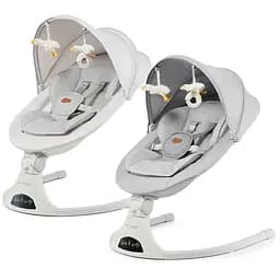 Крісло-гойдалка Kinderkraft Tulsy Gray (KBTULS00GRY0000) - мініатюра 2