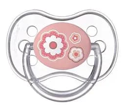Силіконова симетрична пустушка Canpol babies Newborn Baby 18+ міс., рожевий (22/582_pin) - мініатюра 1