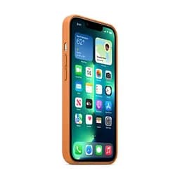 Чохол CasePro Leather Case with MagSafe Golden Brown для iPhone 13 Pro - мініатюра 3