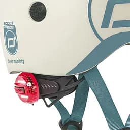 Шолом захисний дитячий Scoot and Ride з ліхтариком 45-51 см світло-сірий (SR-181206-ASH) - мініатюра 3