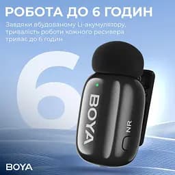 Мікрофон Boya mini-16 Lightning Black (mini-16) - мініатюра 10