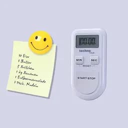 Таймер кухонний Technoline KT100 Magnetic White (KT100) - мініатюра 3