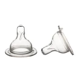 Соска силіконова Canpol babies EasyStart, середній потік, 6+, для пляшечок з широким отвором, 2 шт. (21/731) - мініатюра 2