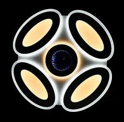 Люстра стельова LED Splendid Ray L78537/4+1, 200W, білий, сучасний стиль з пультом - мініатюра 8
